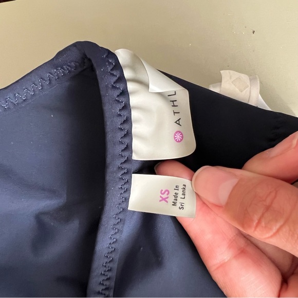 Athleta GiGi High Impact Bra Navy XS - Picture 6 of 7